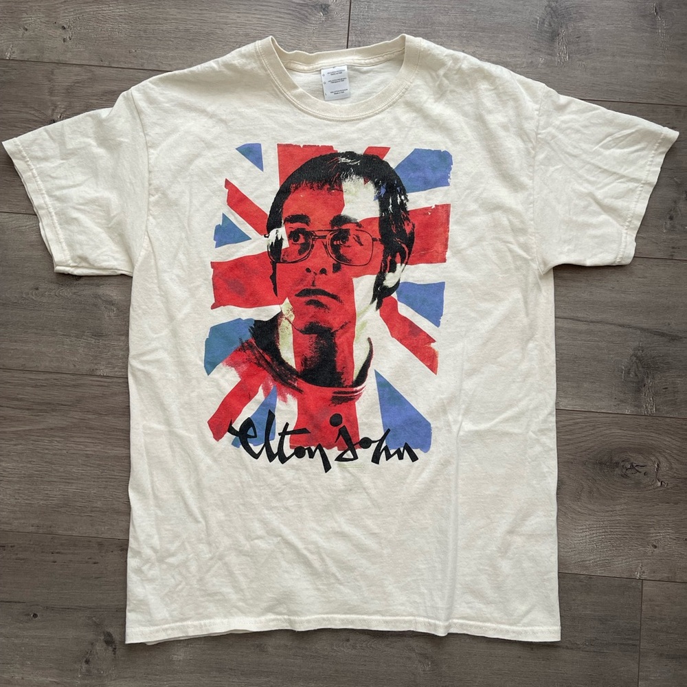 Graphic Tee with Elton John Design